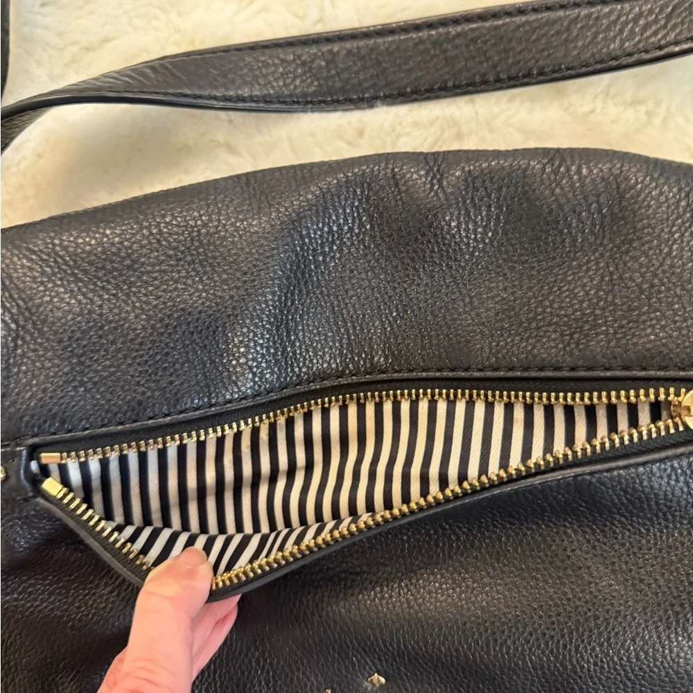 Kate Spade Cobble Hill Black Pebbled Leather Classic Crossbody Bag